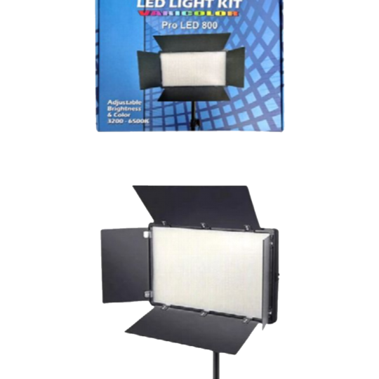 Pro LED 800 Varicolor Professional Photo & Video LED Light Kit