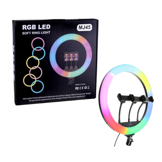 RGB LED MJ45 Soft Ring Light