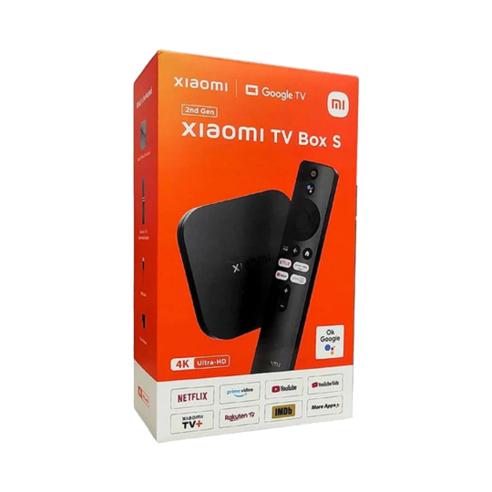 Xiaomi TV Box S (2nd Gen) 4K Ultra-HD Media Streamer
