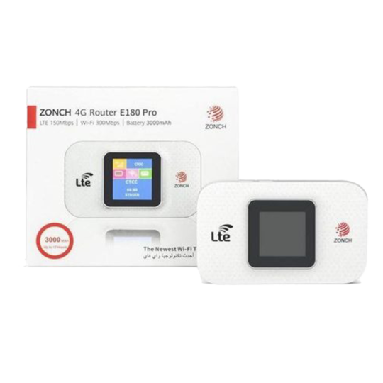 ZONCH 4G Router E180 Pro Portable Wi-Fi Hotspot