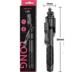 L16 Extra Long Bluetooth Selfie Stick Tripod with Balance Handle