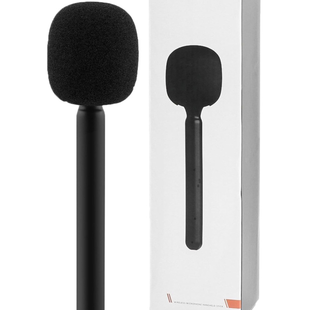 Universal Handheld Adapter Stick for Wireless Lavalier Microphones