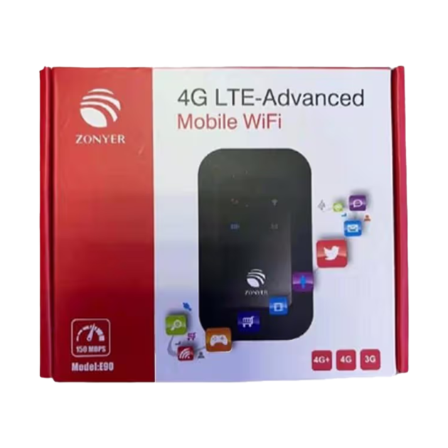 ZONYER 4G LTE-Advanced Mobile WiFi Router (Model: E90)